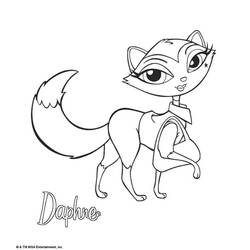 Dibujo para colorear: Bratz (Dibujos animados) #32684 - Dibujos para Colorear e Imprimir Gratis