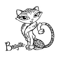 Dibujo para colorear: Bratz (Dibujos animados) #32701 - Dibujos para Colorear e Imprimir Gratis