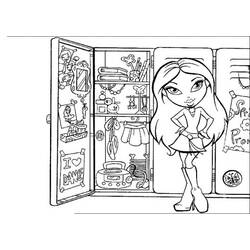 Dibujo para colorear: Bratz (Dibujos animados) #32742 - Dibujos para Colorear e Imprimir Gratis