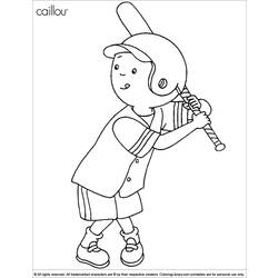 Dibujo para colorear: Caillou (Dibujos animados) #36199 - Dibujos para Colorear e Imprimir Gratis
