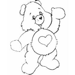 Dibujo para colorear: Care Bears (Dibujos animados) #37128 - Dibujos para Colorear e Imprimir Gratis