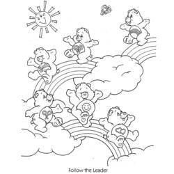 Dibujo para colorear: Care Bears (Dibujos animados) #37135 - Dibujos para Colorear e Imprimir Gratis