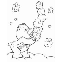 Dibujo para colorear: Care Bears (Dibujos animados) #37138 - Dibujos para Colorear e Imprimir Gratis