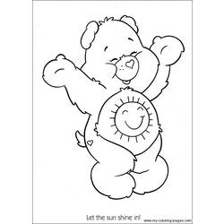 Dibujo para colorear: Care Bears (Dibujos animados) #37151 - Dibujos para Colorear e Imprimir Gratis