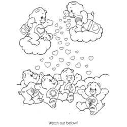 Dibujo para colorear: Care Bears (Dibujos animados) #37152 - Dibujos para Colorear e Imprimir Gratis