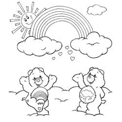 Dibujo para colorear: Care Bears (Dibujos animados) #37180 - Dibujos para Colorear e Imprimir Gratis