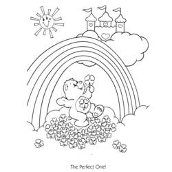 Dibujo para colorear: Care Bears (Dibujos animados) #37189 - Dibujos para Colorear e Imprimir Gratis