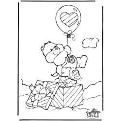 Dibujo para colorear: Care Bears (Dibujos animados) #37228 - Dibujos para Colorear e Imprimir Gratis