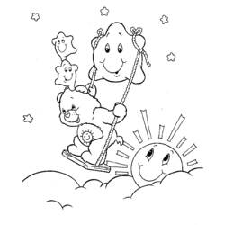 Dibujo para colorear: Care Bears (Dibujos animados) #37240 - Dibujos para Colorear e Imprimir Gratis