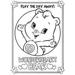 Dibujo para colorear: Care Bears (Dibujos animados) #37241 - Dibujos para Colorear e Imprimir Gratis