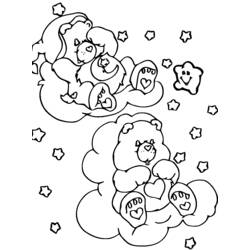 Dibujo para colorear: Care Bears (Dibujos animados) #37245 - Dibujos para Colorear e Imprimir Gratis