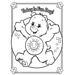 Dibujo para colorear: Care Bears (Dibujos animados) #37282 - Dibujos para Colorear e Imprimir Gratis