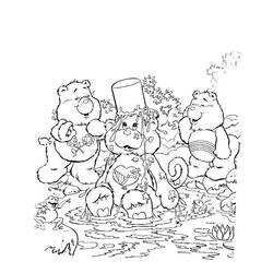 Dibujo para colorear: Care Bears (Dibujos animados) #37312 - Dibujos para Colorear e Imprimir Gratis