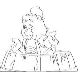 Dibujo para colorear: Care Bears (Dibujos animados) #37313 - Dibujos para Colorear e Imprimir Gratis