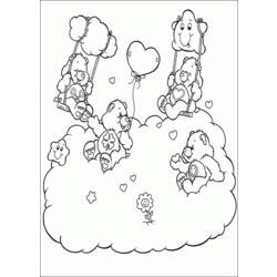 Dibujo para colorear: Care Bears (Dibujos animados) #37461 - Dibujos para Colorear e Imprimir Gratis