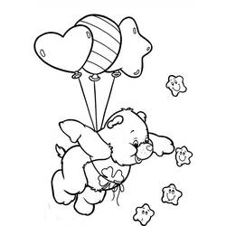 Dibujo para colorear: Care Bears (Dibujos animados) #37529 - Dibujos para Colorear e Imprimir Gratis