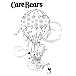 Dibujo para colorear: Care Bears (Dibujos animados) #37549 - Dibujos para Colorear e Imprimir Gratis