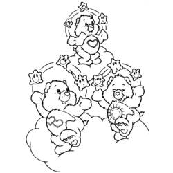 Dibujo para colorear: Care Bears (Dibujos animados) #37557 - Dibujos para Colorear e Imprimir Gratis