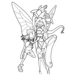 Dibujo para colorear: Digimon (Dibujos animados) #51452 - Dibujos para Colorear e Imprimir Gratis