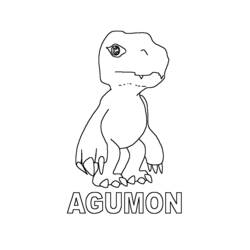Dibujo para colorear: Digimon (Dibujos animados) #51455 - Dibujos para Colorear e Imprimir Gratis