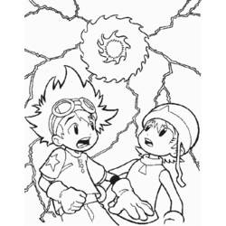 Dibujo para colorear: Digimon (Dibujos animados) #51485 - Dibujos para Colorear e Imprimir Gratis