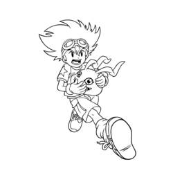 Dibujo para colorear: Digimon (Dibujos animados) #51509 - Dibujos para Colorear e Imprimir Gratis