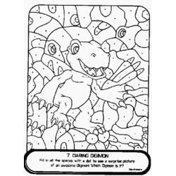 Dibujo para colorear: Digimon (Dibujos animados) #51510 - Dibujos para Colorear e Imprimir Gratis
