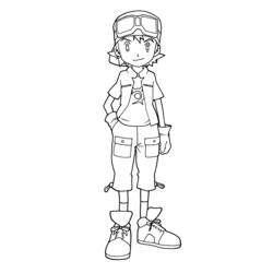 Dibujo para colorear: Digimon (Dibujos animados) #51521 - Dibujos para Colorear e Imprimir Gratis