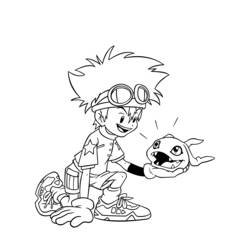 Dibujo para colorear: Digimon (Dibujos animados) #51532 - Dibujos para Colorear e Imprimir Gratis