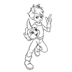 Dibujo para colorear: Digimon (Dibujos animados) #51539 - Dibujos para Colorear e Imprimir Gratis
