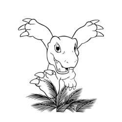 Dibujo para colorear: Digimon (Dibujos animados) #51553 - Dibujos para Colorear e Imprimir Gratis