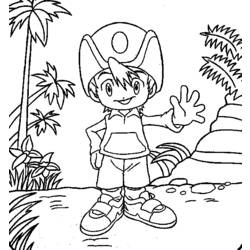 Dibujo para colorear: Digimon (Dibujos animados) #51554 - Dibujos para Colorear e Imprimir Gratis