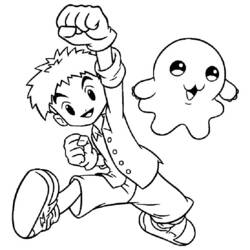 Dibujo para colorear: Digimon (Dibujos animados) #51565 - Dibujos para Colorear e Imprimir Gratis