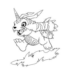 Dibujo para colorear: Digimon (Dibujos animados) #51582 - Dibujos para Colorear e Imprimir Gratis