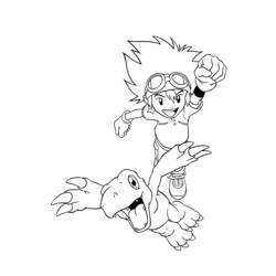 Dibujo para colorear: Digimon (Dibujos animados) #51600 - Dibujos para Colorear e Imprimir Gratis