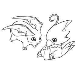 Dibujo para colorear: Digimon (Dibujos animados) #51601 - Dibujos para Colorear e Imprimir Gratis