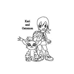 Dibujo para colorear: Digimon (Dibujos animados) #51620 - Dibujos para Colorear e Imprimir Gratis