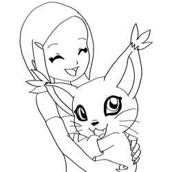 Dibujo para colorear: Digimon (Dibujos animados) #51623 - Dibujos para Colorear e Imprimir Gratis