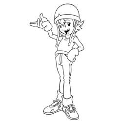 Dibujo para colorear: Digimon (Dibujos animados) #51629 - Dibujos para Colorear e Imprimir Gratis