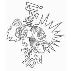 Dibujo para colorear: Digimon (Dibujos animados) #51644 - Dibujos para Colorear e Imprimir Gratis