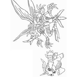Dibujo para colorear: Digimon (Dibujos animados) #51658 - Dibujos para Colorear e Imprimir Gratis