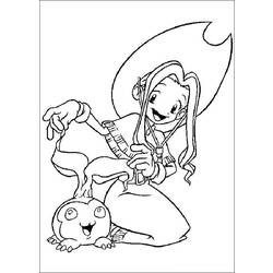 Dibujo para colorear: Digimon (Dibujos animados) #51661 - Dibujos para Colorear e Imprimir Gratis