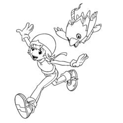 Dibujo para colorear: Digimon (Dibujos animados) #51680 - Dibujos para Colorear e Imprimir Gratis