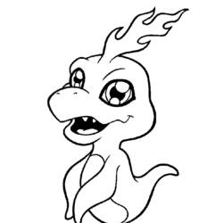 Dibujo para colorear: Digimon (Dibujos animados) #51688 - Dibujos para Colorear e Imprimir Gratis