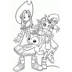 Dibujo para colorear: Digimon (Dibujos animados) #51713 - Dibujos para Colorear e Imprimir Gratis