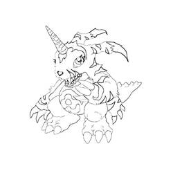 Dibujo para colorear: Digimon (Dibujos animados) #51728 - Dibujos para Colorear e Imprimir Gratis