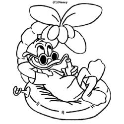 Dibujo para colorear: Donald Duck (Dibujos animados) #30126 - Dibujos para Colorear e Imprimir Gratis