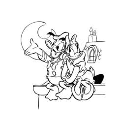 Dibujo para colorear: Donald Duck (Dibujos animados) #30141 - Dibujos para Colorear e Imprimir Gratis