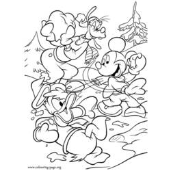 Dibujo para colorear: Donald Duck (Dibujos animados) #30309 - Dibujos para Colorear e Imprimir Gratis