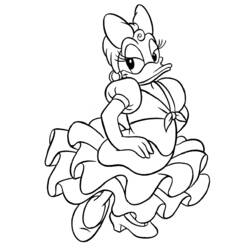 Dibujo para colorear: Donald Duck (Dibujos animados) #30327 - Dibujos para Colorear e Imprimir Gratis